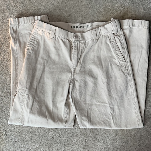 Dockers Khaki Tan Pants D3 Classic 34 x 32 - Picture 2 of 5